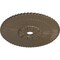 Ekena Millwork Melonie Ceiling Medallion (Fits Canopies up to 6 1/4"), Hnd-Painted Warm Silver, 36 1/4"OD x 1 7/8"P CM36MEWSS - alternate 4